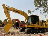 2018 Komatsu PC120-8 crawler excavator, side view