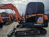 2020 Doosan DH60-7 mini excavator, side profile view