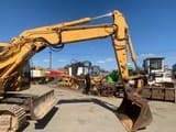 2007 New Holland E145 crawler excavator side view
