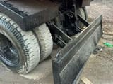 2022 Doosan DX150W wheel excavator rear blade view