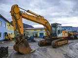 2004 Liebherr R934B crawler excavator, front three-quarter view