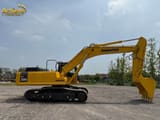 Komatsu PC300-8M0 crawler excavator, side view