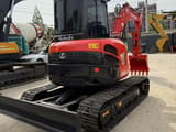 2019 Kubota U55-4 mini excavator, front three-quarter view