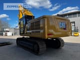 2019 Caterpillar 340-07A crawler excavator, rear three-quarter view
