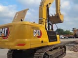 2024 Caterpillar 336GC crawler excavator rear three-quarter view