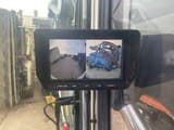 2023 Terex TWH 224 material handler interior monitor view