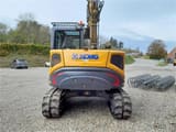 2022 XCMG XE80E crawler excavator, rear view