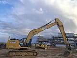 2013 Caterpillar 329E crawler excavator side view