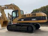2019 Caterpillar 330CL crawler excavator, side profile view
