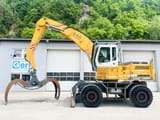2004 Liebherr A944BHD material handler, side view