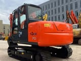 2022 Hitachi Zaxis 70 crawler excavator, rear three-quarter view