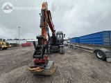 2019 Doosan DX165W-5 wheel excavator front view