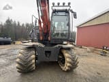 2013 Hitachi ZX140W-5 wheel excavator, front view