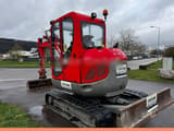 2014 Wacker Neuson 50Z3 mini excavator, rear three-quarter view
