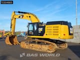 2018 Caterpillar 352F crawler excavator, side view