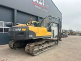 2008 Volvo EC290CL crawler excavator, rear three-quarter view