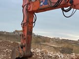 2003 Kobelco E305 crawler excavator boom and bucket detail