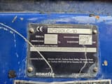 2014 Komatsu PC290LC-10 manufacturer identification plate