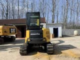 2025 Komatsu PC55 mini excavator rear view