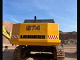 2002 Liebherr 974 crawler excavator, rear view
