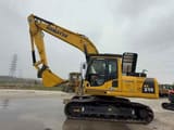 2020 Komatsu PC210-8 crawler excavator, side profile view