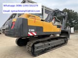 2024 Volvo EC480DL crawler excavator, rear three-quarter view