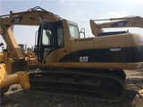 2015 Caterpillar 325C crawler excavator side view