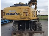 2006 Komatsu PW180-7K wheel excavator, rear view