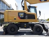 2016 Caterpillar M318F wheel excavator side view