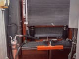 2023 Hitachi ZX70 crawler excavator engine compartment view