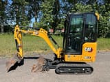 2023 Caterpillar 301.6 mini excavator, side view