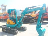 2022 Kubota U-35 mini excavator, side view