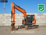 2019 Doosan DX140LCR-5 crawler excavator, side view