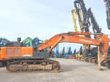 2016 Hitachi ZX490LCH-6 crawler excavator, side view