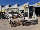 2012 Kubota KX61-3 mini excavator, side view
