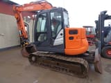 2016 Hitachi 85US mini excavator, side view