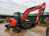 2025 Kubota U50-5 mini excavator, side profile view