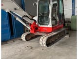 2016 Takeuchi TB260 mini excavator, side view