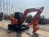 2024 Kubota U40-4 mini excavator, side view