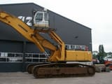 2014 Liebherr R974C material handler side view