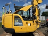 2017 Komatsu PC118MR-8 mini excavator side view