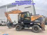 2022 Hyundai R210W-9 wheel excavator side view