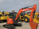 2024 Kubota U55-4 mini excavator, side view