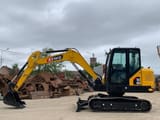 2023 RSWG TZ60 mini excavator, side view