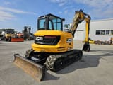 2022 JCB 86C-2T crawler excavator, rear three-quarter view