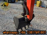 2023 Kubota KX161 mini excavator bucket and arm detail