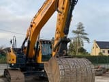 2017 Hyundai HX235 LCR crawler excavator, front three-quarter view
