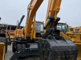 2024 Hyundai R210W-9S wheel excavator front view