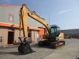 1998 CASE 988-CK crawler excavator, front three-quarter view