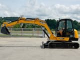 2013 JCB 8061 CTS mini excavator, side view